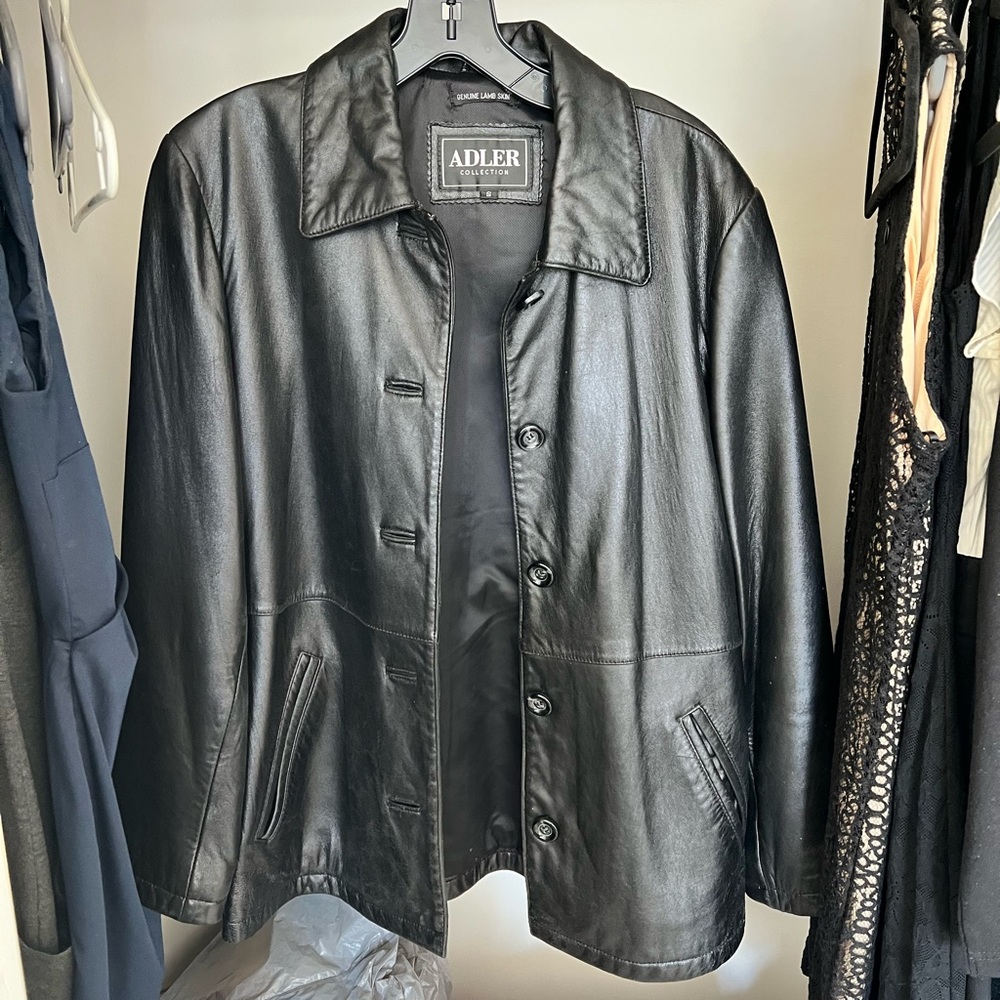 Women's Black Leather Jacket